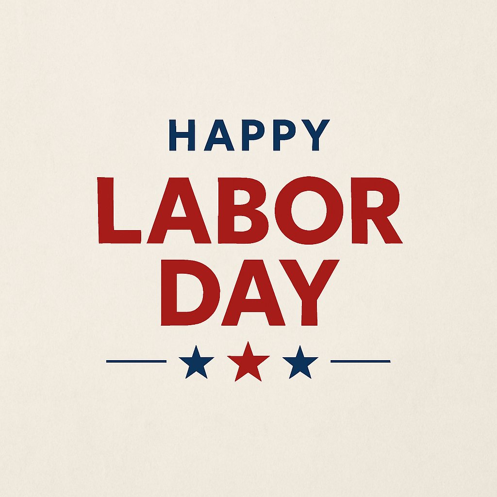 SolidStateTile's tweet photo. 🇺🇸 Happy #LaborDay!
Today we honor the hard work, dedication, and craftsmanship that keep this country moving forward. Whether you’re on the job or taking a well-earned break, here’s to building something great. 💪

Enjoy the day... you’ve earned it! https://t.co/9trc30g8sV