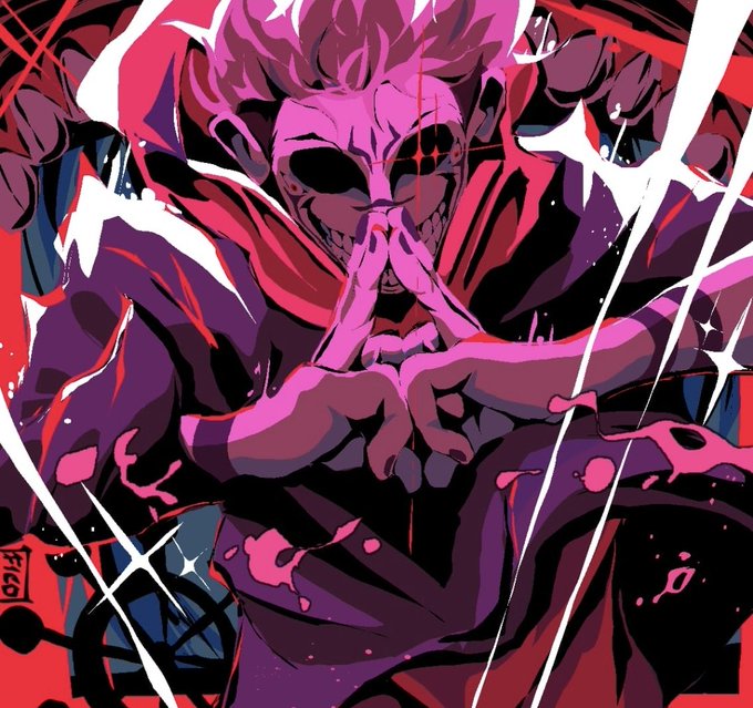 あめはらページ 両面宿儺 ⭐︎赤色版⭐︎ 両面宿儺(呪術廻戦) 「見えているな?俺の術が。 #呪術廻戦