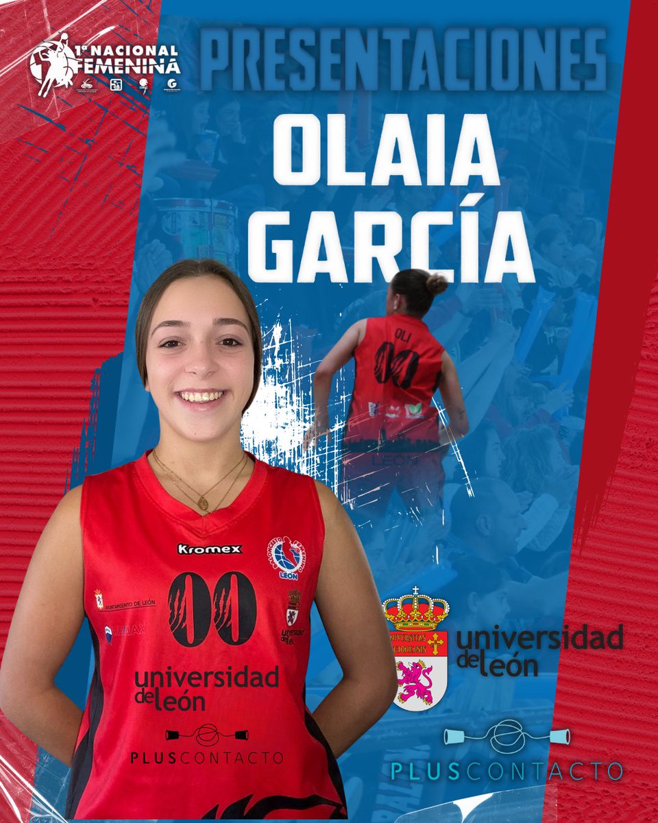 ✨ Renovación especial ✨
Nuestra jugadora Olaia García pasa de junior a senior y se incorpora al Unileon Pluscontacto B.F. León.
¡Orgullo de cantera! 💙

#Renovación #PrimeraNacional #UnileonPluscontacto #TrabajoÚnicaReceta