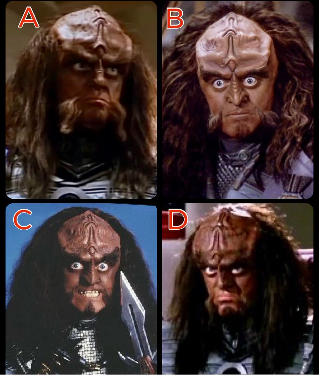 CherryTreeInc's tweet image. Which Gowron best describes your mood today? 
We’re at B, but starting to lean towards C.

#cherrytreecomputers #cherrytreeinc #gowron #startrek #startrekmemes #gowronmemes #monday #mondaymood #klingon