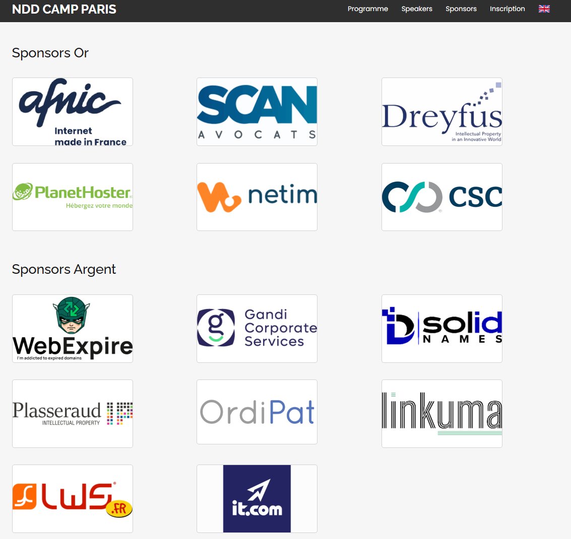 NddCamp's tweet image. Dernière ligne droite pour le 9e NDDCamp Paris du 12 septembre 2025, rencontres des professionnels des noms de domaine
🗞️Retrouvez le programme complet dans notre magazine trimestriel
➡️Inscriptions ouvertes jusqu&apos;au 10 sept, gratuites grâce à nos sponsors
nddcamp.alsace/programme.pdf