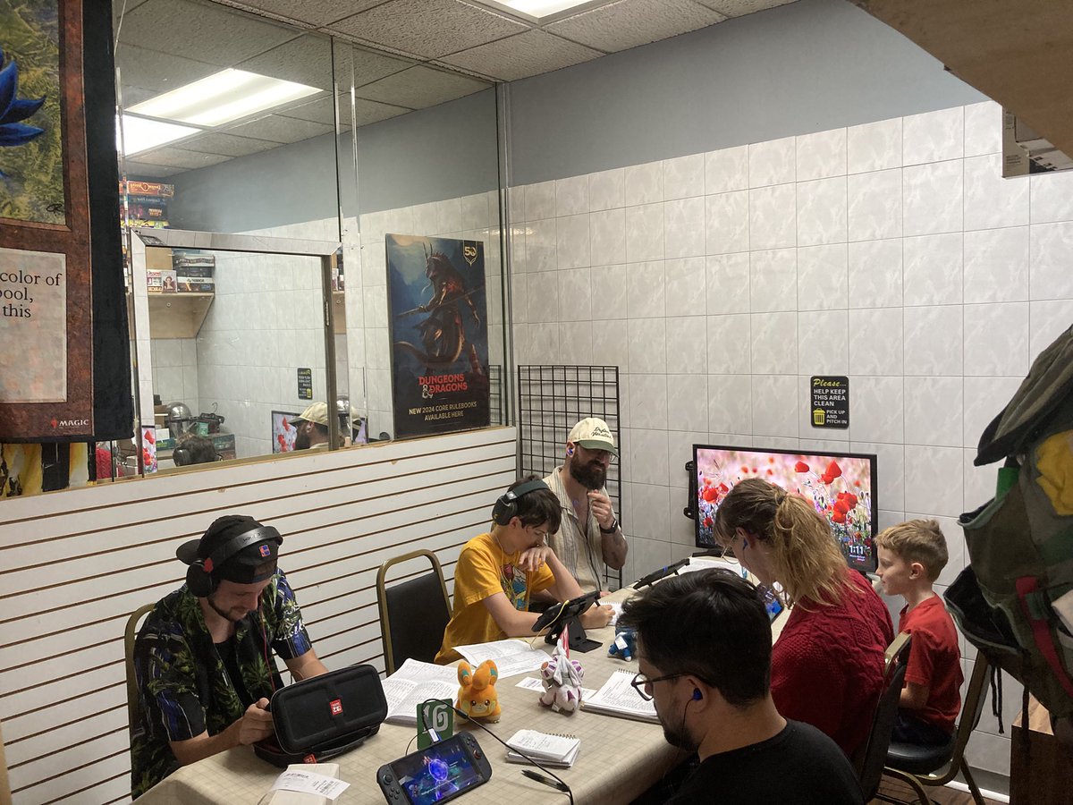Welcome to the wonderful world of <a href="/Pokemon/">Pokémon @ Lumiose City 🥐</a>!! To launch the 2026 season on Labor Day, we have 36 players and SIX ROUNDS of Swiss for our <a href="/playpokemon/">Play! Pokémon</a> VG League Cup at Retro Lotus Tabletop TCGs in Somerville, NJ!! ⚡️🎮

#PlayPokemon #VGC <a href="/Pd0nZ/">P Donz</a> <a href="/PolaroidVGC/">Polaroid</a> <a href="/OneHitKayOh/">Kay Dyson</a> <a href="/HIVEVGC/">HIVE</a>