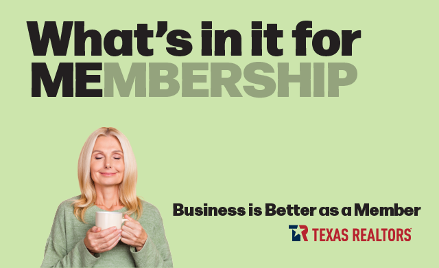 As a member of Texas REALTORS®, you are a part of 140,000+ professionals who adhere to the highest levels of ethical standards and education. Learn about all the other ways your membership benefits you ... hubs.la/Q03BLv1N0
