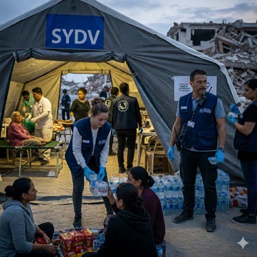 Yangında, depremde, pandemide.. Kendi ailemizden feragat edip, vatandaşlarımıza koştuk. Kçp hakkımızdır #SYDVdeGREVEdevam