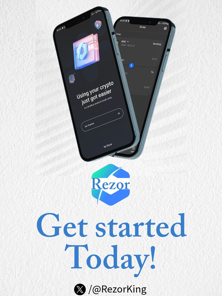 Unlock the Magic of Crypto! 🔓💫

Step into the world of Rezor Wallet and discover a seamless crypto experience! 🌐💸

Download now and start your journey to financial freedom! 🚀💻

#RezorWallet #Crypto #Blockchain #FinancialFreedom #RezorCommunity #BuildWithRezor #Rezor #Defi