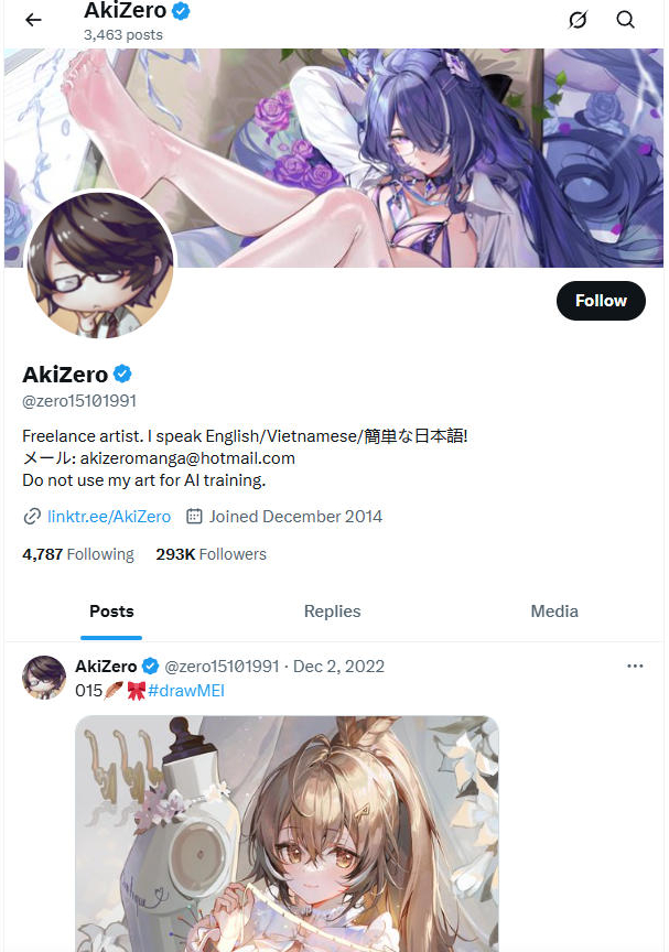 OMG Akizero's account was hacked😨😨
She asked me to share this information with everyone, please be careful.
😭😭😭
IMPORTANT NOTIFICATION
It’s me, AkiZero is speaking. I’m writing this to notify all my followers and everyone that my X account -AkiZero- has just been hacked