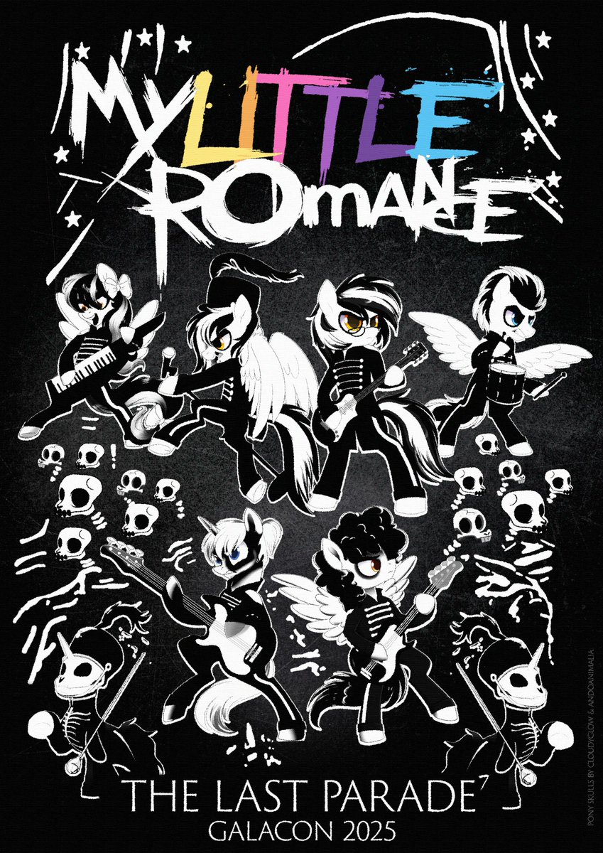 GalaCon (@gala_con) on Twitter photo Did you know? At GalaCon 2025, My Little Romance will perform its very last show, which will feature more MLR band members than ever before! Don’t miss out!
If you want, there’s even this amazing poster to take home as a souvenir! You can buy it at <a href="/PWhateverer/">Princewhateverer ✈️ GalaCon</a> 's vendor table! Did you know? At GalaCon 2025, My Little Romance will perform its very last show, which will feature more MLR band members than ever before! Don’t miss out!
If you want, there’s even this amazing poster to take home as a souvenir! You can buy it at <a href="/PWhateverer/">Princewhateverer ✈️ GalaCon</a> 's vendor table!
