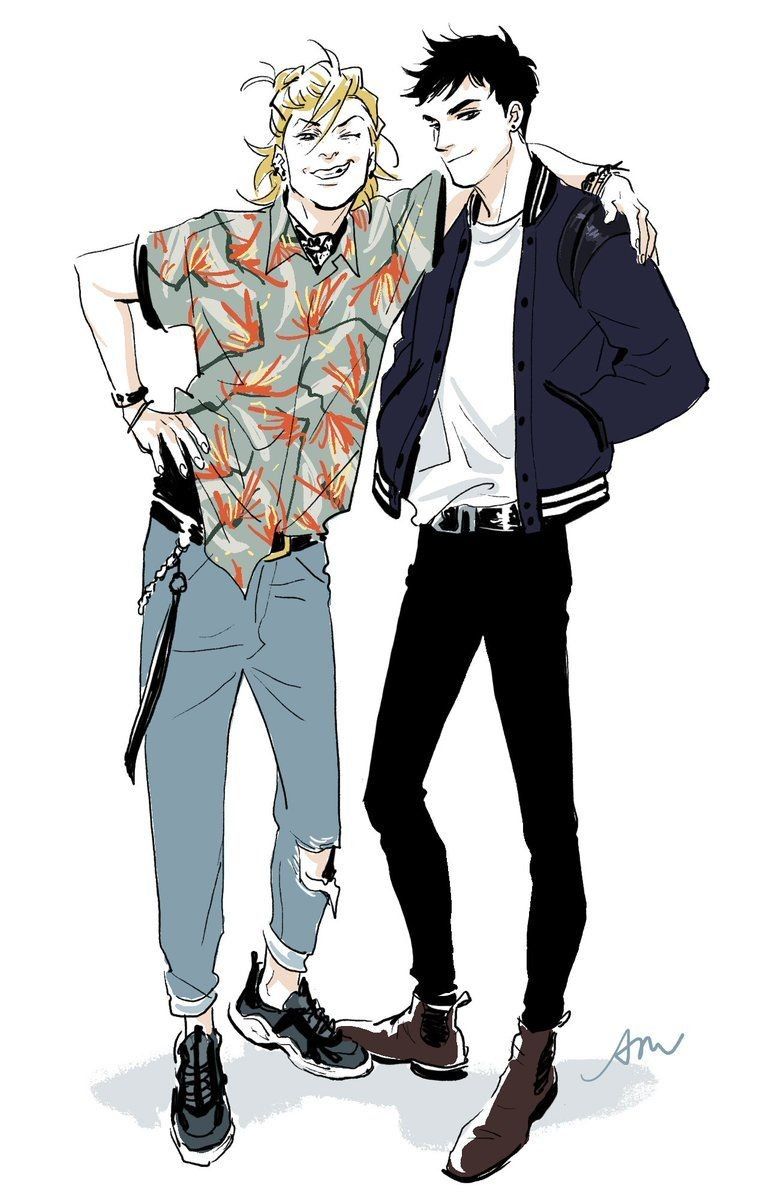 ∞ Crisis on Infinite Creeks ∞

Speaking of Audrey Mok art, I was moving some files and saw this illustration she did a billion years ago and it brought sorta-kinda vibes of recent goth/punk/alt Tweek interpretations from <a href="/DucksAreDead/">Kejs</a>, <a href="/sortasick/">➕SAMM</a>, <a href="/twe6ks/">'run</a>, and <a href="/Jacocoon_/">Jaco💥🫀 (COMMS OPEN!)</a> and a