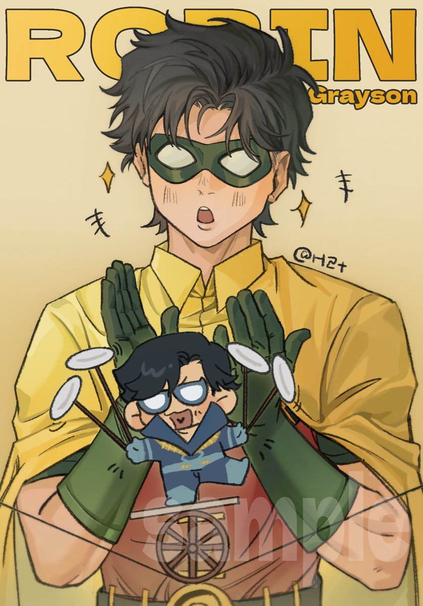 画稿！#DickGrayson #commission
