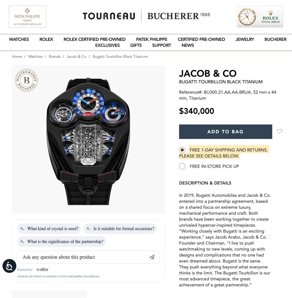 Well with free 1-Day shipping how could you not