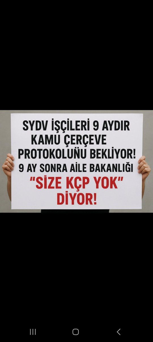 #SYDVdeGREVEdevam

Bu ne yaman çelişkidir <a href="/tcailesosyal/">T.C. Aile ve Sosyal Hizmetler Bakanlığı</a> , <a href="/MahinurOzdemir/">Mahinur Özdemir Göktaş</a> , <a href="/isikhanvedat/">Prof. Dr. Vedat Işıkhan</a>, <a href="/memetsimsek/">Mehmet Simsek</a> , <a href="/iletisim/">T.C. İletişim Başkanlığı</a> ?