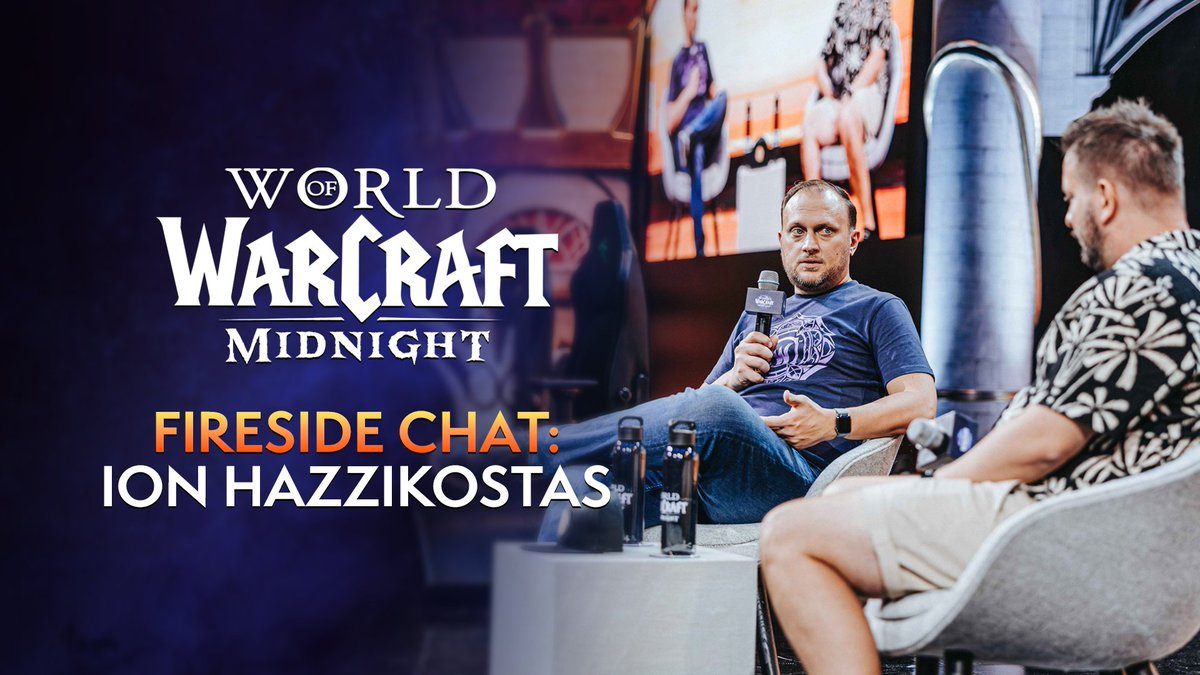 Here is the Fireside Chat with Ion Hazzikostas from gamescom 2025. 

youtube.com/watch?v=BwvuBv…

The video and audio aren’t the best since it was filmed from the audience, but should still be useful while we wait for the official HD footage from the event.