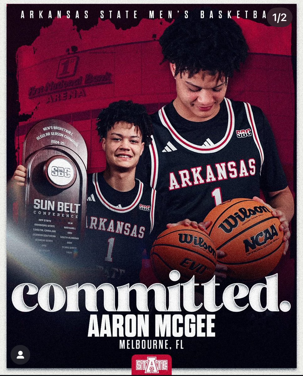 Reg Burke ΦΒΣ🤘🏾 (@bayareahoopsfl) on Twitter photo 2026 SG Aaron McGee of Gillion Academy (VA) has committed to Arkansas State. <a href="/TeamBreakdown/">Team Breakdown</a> <a href="/GillionAcad/">Coach Kenny Gillion</a> 2026 SG Aaron McGee of Gillion Academy (VA) has committed to Arkansas State. <a href="/TeamBreakdown/">Team Breakdown</a> <a href="/GillionAcad/">Coach Kenny Gillion</a>