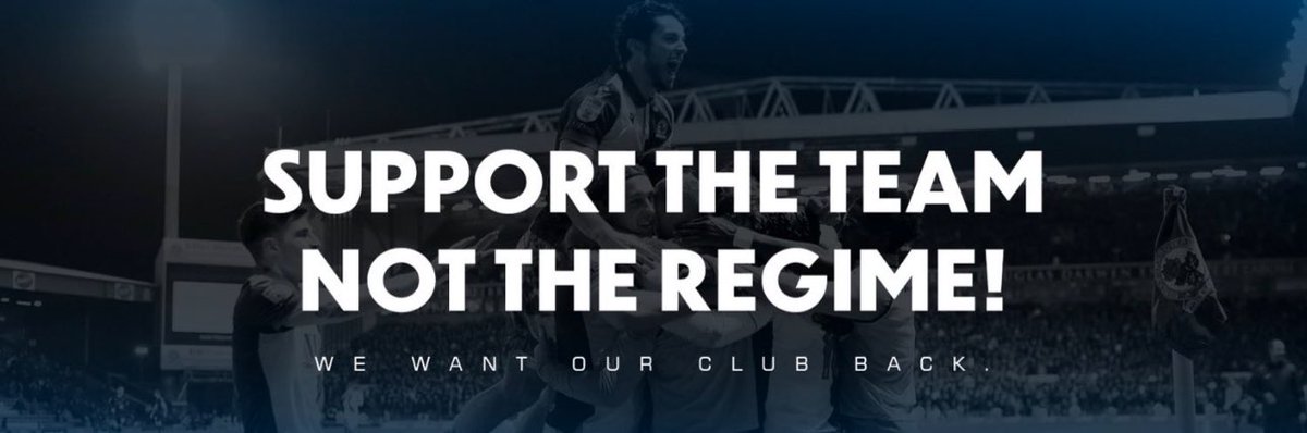 One thing one big reminder.. support the team, not the regime. 

#Rovers