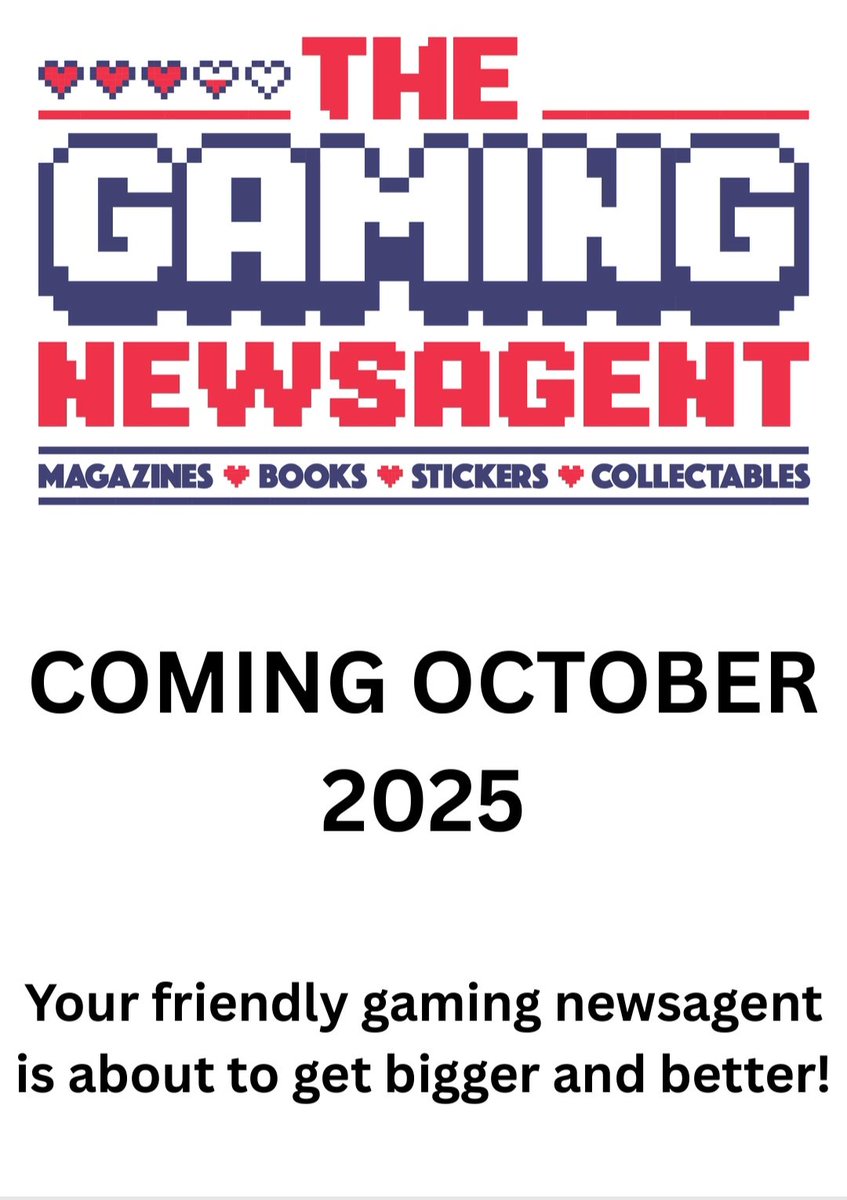 SegaMags (@segamags) on Twitter photo Join us at Notts Gaming Market to say goodbye to SegaMags on the gaming circuit.
SegaMags isn't going anywhere, but we are really excited to be launching <a href="/GamingNewsagent/">The Gaming Newsagent</a> at events.
We have already got a new publishing partner to reveal on launch day, available at Play Expo! Join us at Notts Gaming Market to say goodbye to SegaMags on the gaming circuit.
SegaMags isn't going anywhere, but we are really excited to be launching <a href="/GamingNewsagent/">The Gaming Newsagent</a> at events.
We have already got a new publishing partner to reveal on launch day, available at Play Expo!