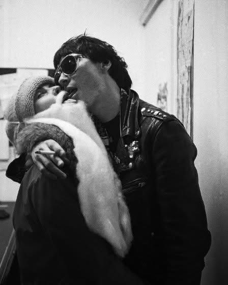 Debbie with Arturu Vega 🖤📸 Roberta Bayley #September