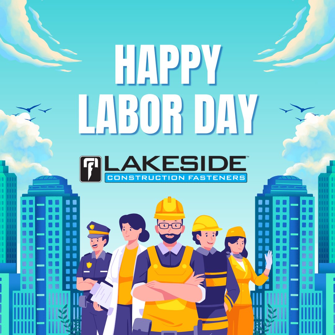 Lakeside_CF's tweet photo. This Labor Day, we honor the workers who keep our world moving forward. Thank you for your hard work and dedication. https://t.co/acGT1YBZQF
