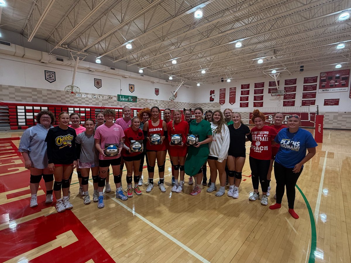 Lady Red Volleyball tweet media