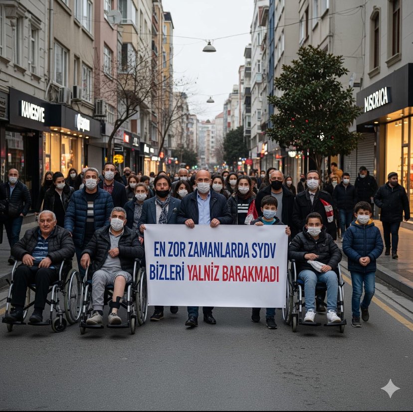Devletimizden Allah razı olsun dediler hep bize. Sayenizde dediler. Ele güne muhtaç olmadık hic dediler. Cünkü biz Devletimiz ile mağdur vatandaşımız arasında köprüyüz #SYDVdeGREVEdevam