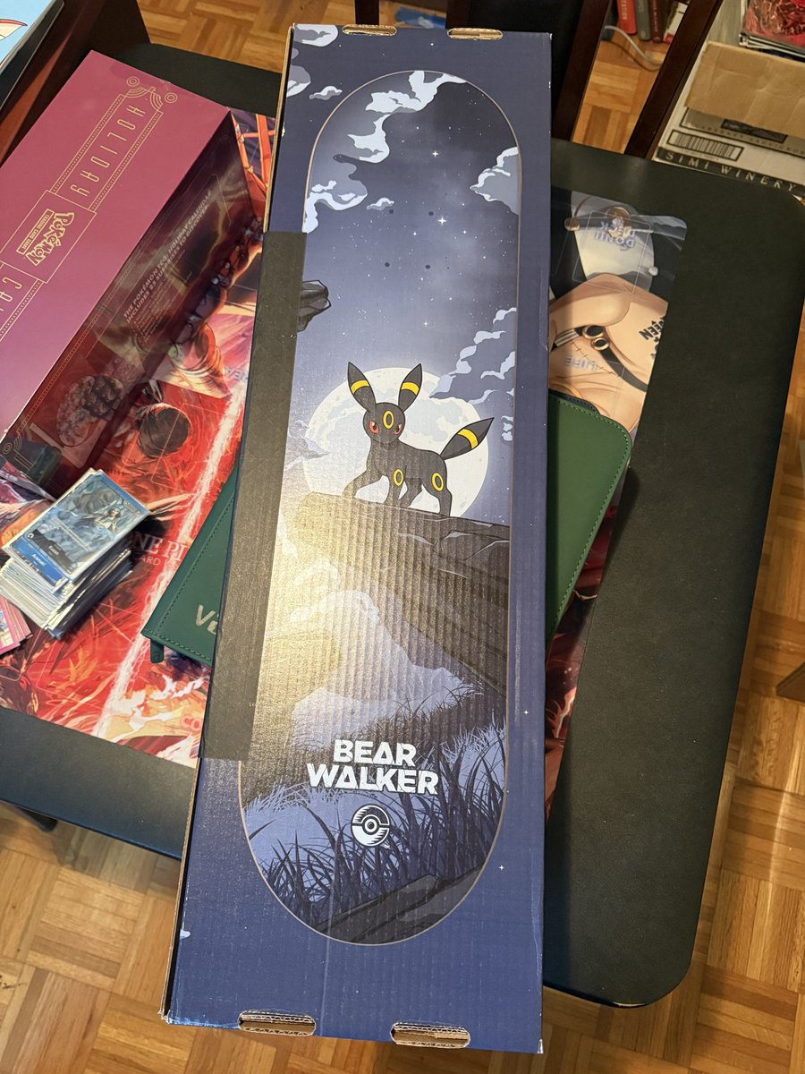 Umbreon Skateboard with Card - $320 shipped