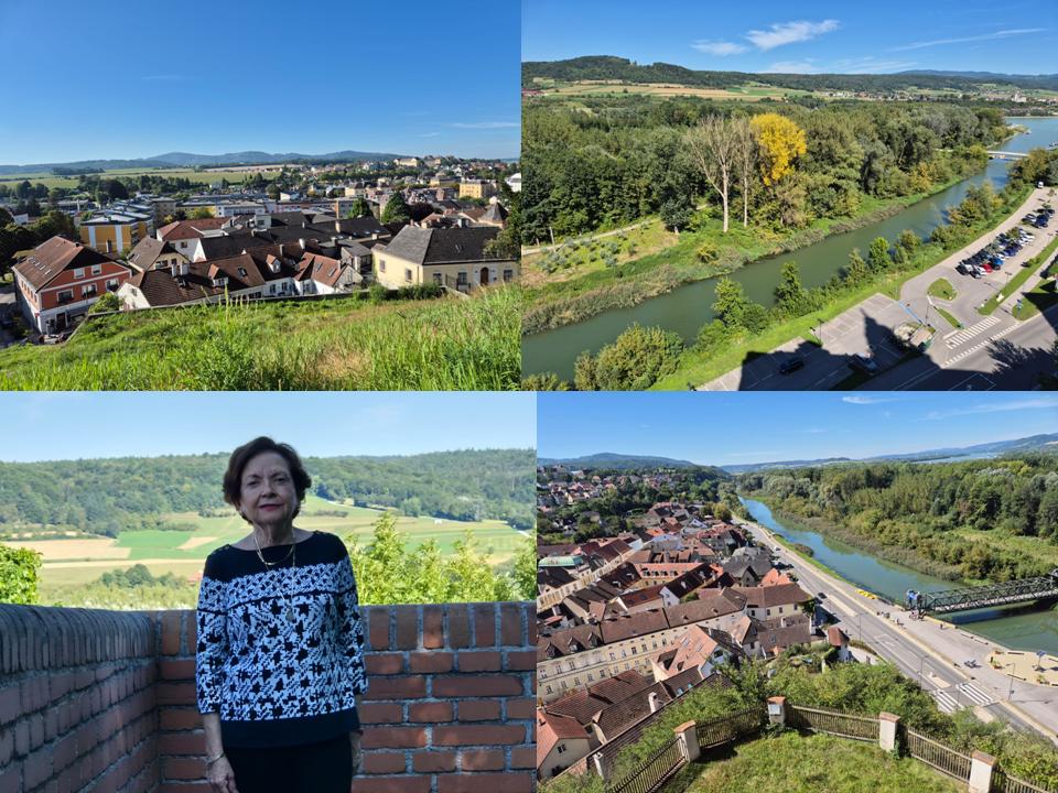 Fotos de Nora y de Melk tomadas desde su Abadía