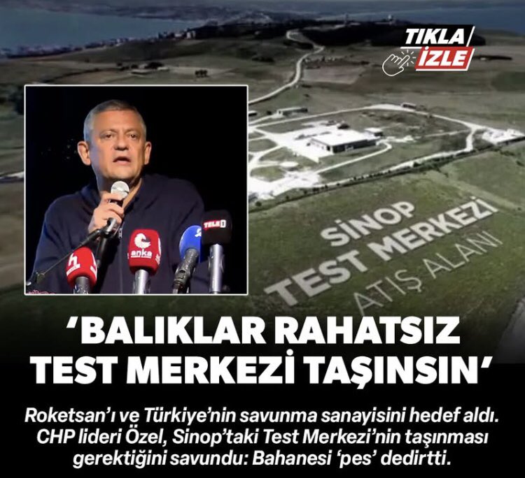 Balıkları rahatsız etmeyelim lütfen, CHP’nin patronu üzülüyor.
