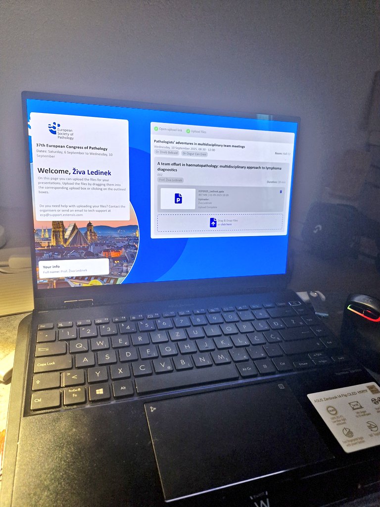 zivaledinek's tweet image. So excited for the upcoming #ESPCongress 🔬💙 Do you want to hear about Pathologists' adventures at multidisciplinary tumour board meetings? Join @EspTrainee for a slide seminar on Wednesday morning 🗓 #ESPTrainee #ESPAlumni #CytoPath #HemePath @ESP_Pathology @IACytology