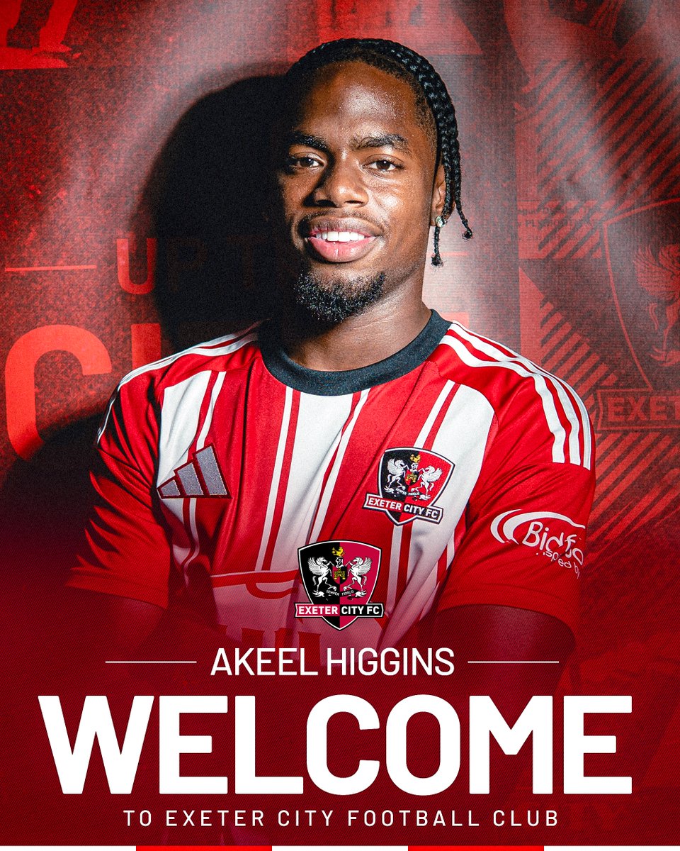 ✍️ A versatile, attack-minded player who primarily operates out wide but is equally comfortable playing in the No.10 role 👊

🔗 Full story ➡️ exetercityfc.co.uk/welcomeakeel

#ECFC #SemperFidelis
