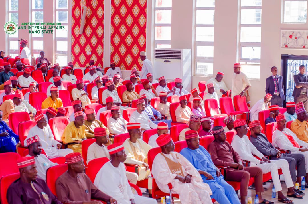 In continuation of the statewide engagement on voters mobilization campaign, I had the honour today once again, in my capacity as the Chairman of the Kano State Task Force on Mobilization on Voter Registration, to preside over a strategic engagement with 484 ward councillors