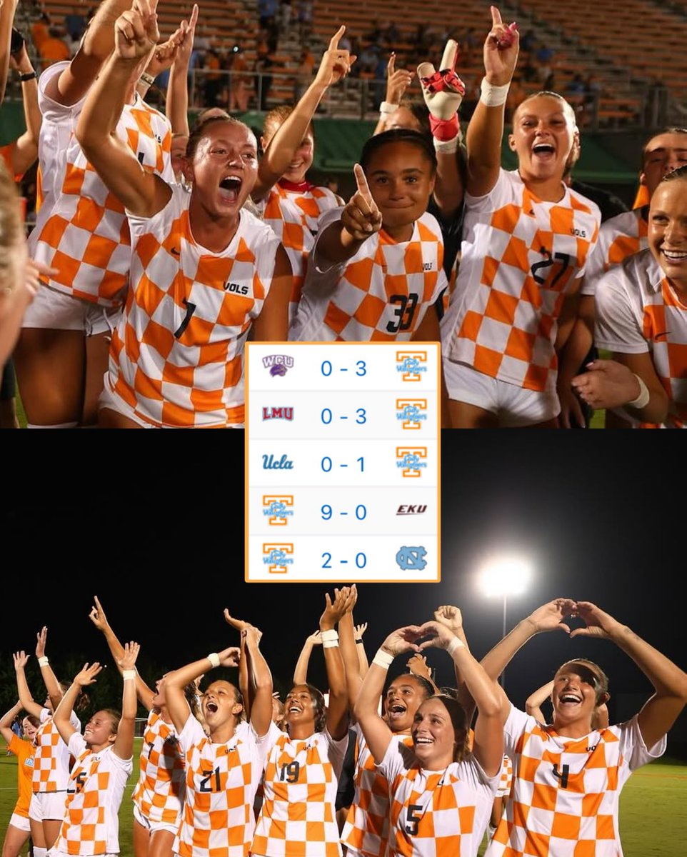 NCAA Soccer (@ncaasoccer) on Twitter photo FIVE STRAIGHT SHUTOUTS.
TENNESSEE HAS OUTSCORED OPPONENTS 18-0 THIS SEASON 😤
#NCAASoccer x <a href="/Vol_Soccer/">Tennessee Soccer</a> FIVE STRAIGHT SHUTOUTS.
TENNESSEE HAS OUTSCORED OPPONENTS 18-0 THIS SEASON 😤
#NCAASoccer x <a href="/Vol_Soccer/">Tennessee Soccer</a>