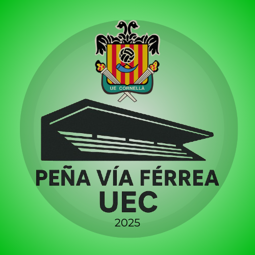 🆕Nace la primera peña dedicada a la UE Cornellà "Peña Vía Férrea".

🎯Queremos ser un punto de unión entre los aficionados a la <a href="/ue_cornella/">UE Cornellà 💚</a> y todo aquel que quiera vivir el fútbol de #CornellaDeLlobregat.

📲Seguirnos y activar la campanita para más novedades🔔
