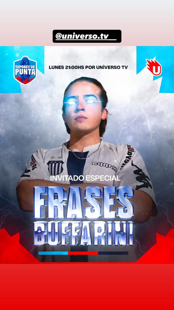 Hoy.
21hs.
EN TAPONES DE PUNTA.
👉🏼youtube.com/live/-mjS_IRVP…