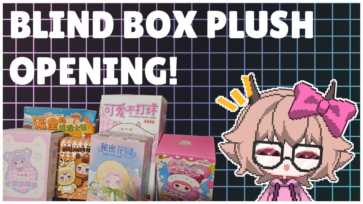 I don't usually post these here but... I'm so excited! I've got 8 blind box plush toys of various sorts (think labubu but absolutely not labubu) and I've been waiting to unbox them with you guys on the purple site! It's gonna be SO CUTE and SO FUZZY!