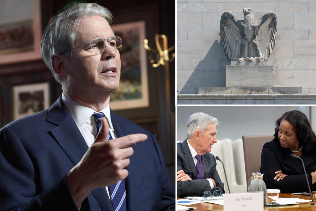 nypost's tweet image. Federal Reserve should be independent but has ‘made a lot of mistakes,’ Bessent says trib.al/L31OASE