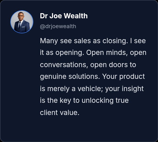 Dr Joe Wealth (@drjoewealth) on Twitter photo 