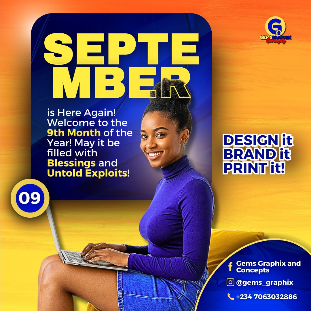 Gemstone_92's tweet image. Creativity Takes Courage. Will be sharing design projects soon.
Stay tuned!!! 💯🔥
By the way, Happy New Month!
#designer #projects #visualdesigner #HappyNewMonth #September2025