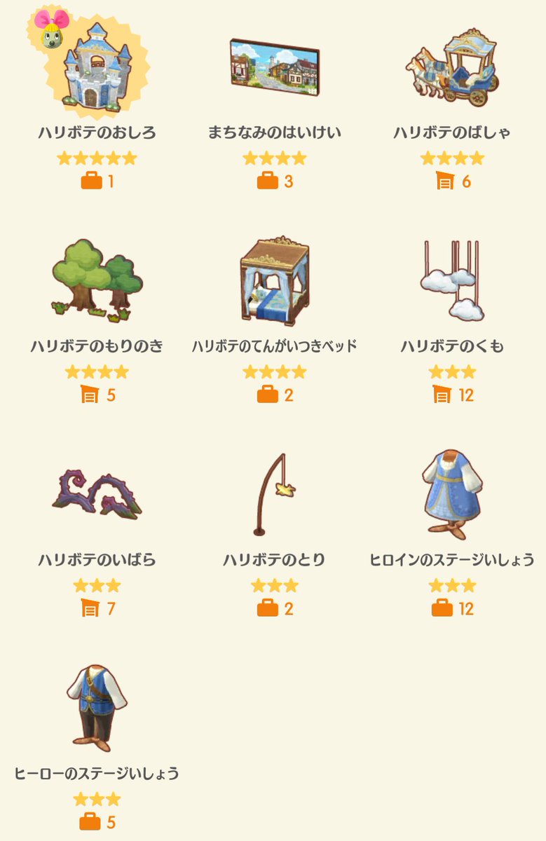Tarosaw's tweet photo. （41の続き）
＋5箱食べて金家具と会えた✨
その勢いで他の復刻🔮🍪もコンプ😌

#ポケ森コンプリート[42] https://t.co/zW3zaXUR4v