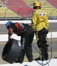 Looking through photos the other day and I was reminded how small a world racing is and how cool it can be. That's me and John Gaynor during an ARCA race at Michigan, I think in 08. Nowadays, Gaynor owns Swan Island Sheet Metal in Portland, and he sponsors <a href="/Rico_Abreu/">RICO</a>'s car.