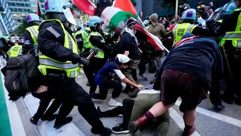 What HAS happened, however, as people took to the streets, as students set up encampments outside universities and groups like #PalestineAction strategically banded together to employ civilian action to make their dissent against the GENOCIDE of entire continents and people be