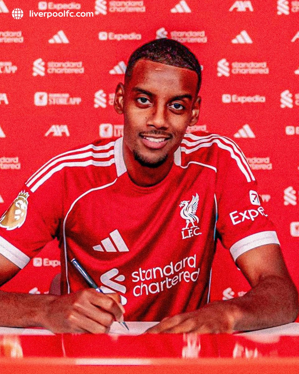 Liverpool's new No. 9, Alexander Isak 🤩🔴