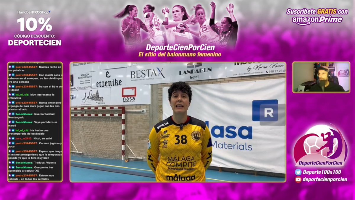 ‼️Programa hecho‼️

🎙️ Los 22 años de balonmano de <a href="/Carmencc9/">Carmen Campos</a> en una entrevista pausada...
⚔️ Estreno liguero DHF - J1
🗣️ Protas: Monteagudo, Castellanos, Rivas...
🇷🇸 PRADES sobre su aventura serbia
🇪🇸 Analizamos las 18 #Guerreras 

⬇️140 minutos⬇️
twitch.tv/videos/2555702…