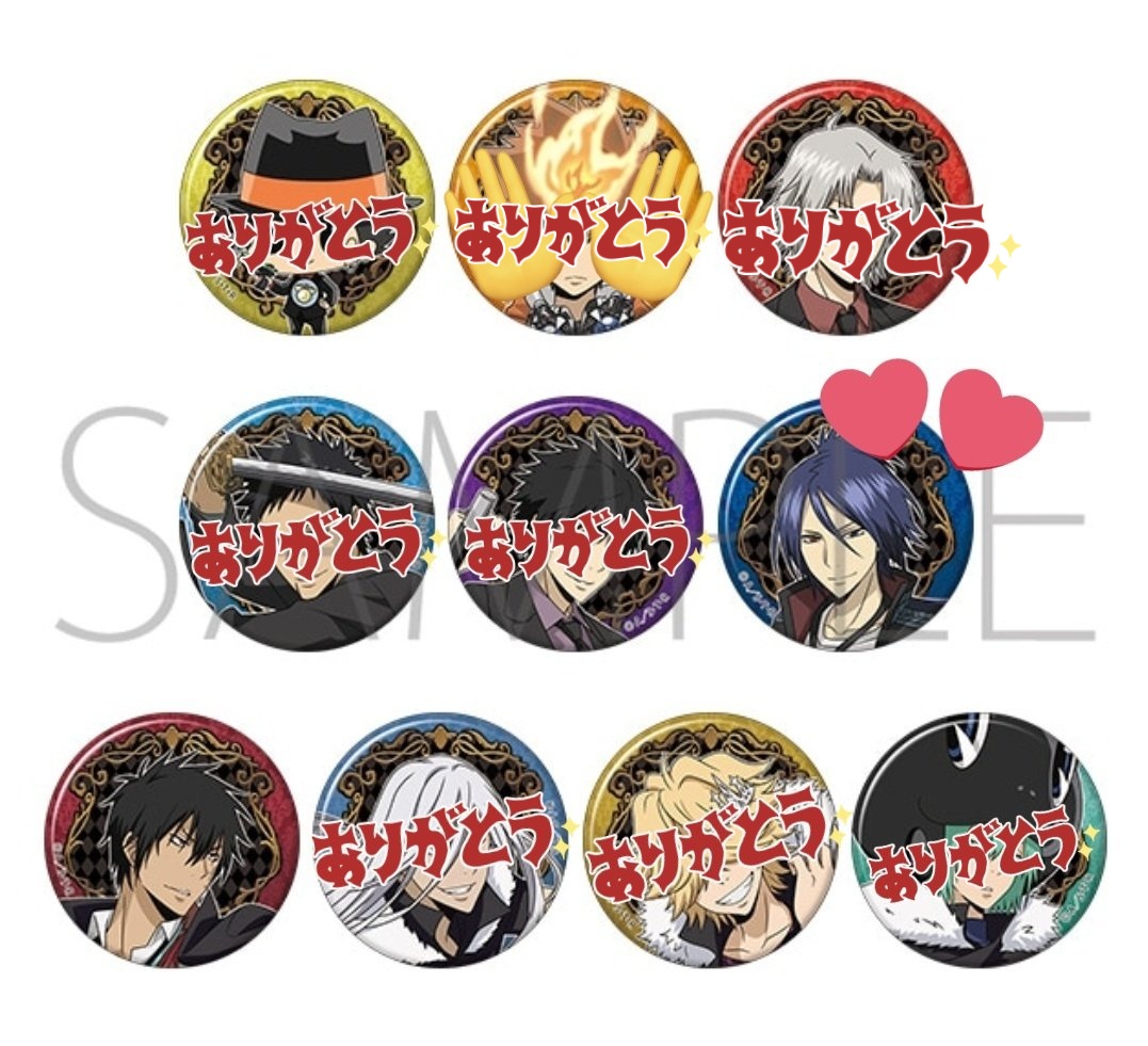 JW 缶バッジ XANXUS あまね on X: 