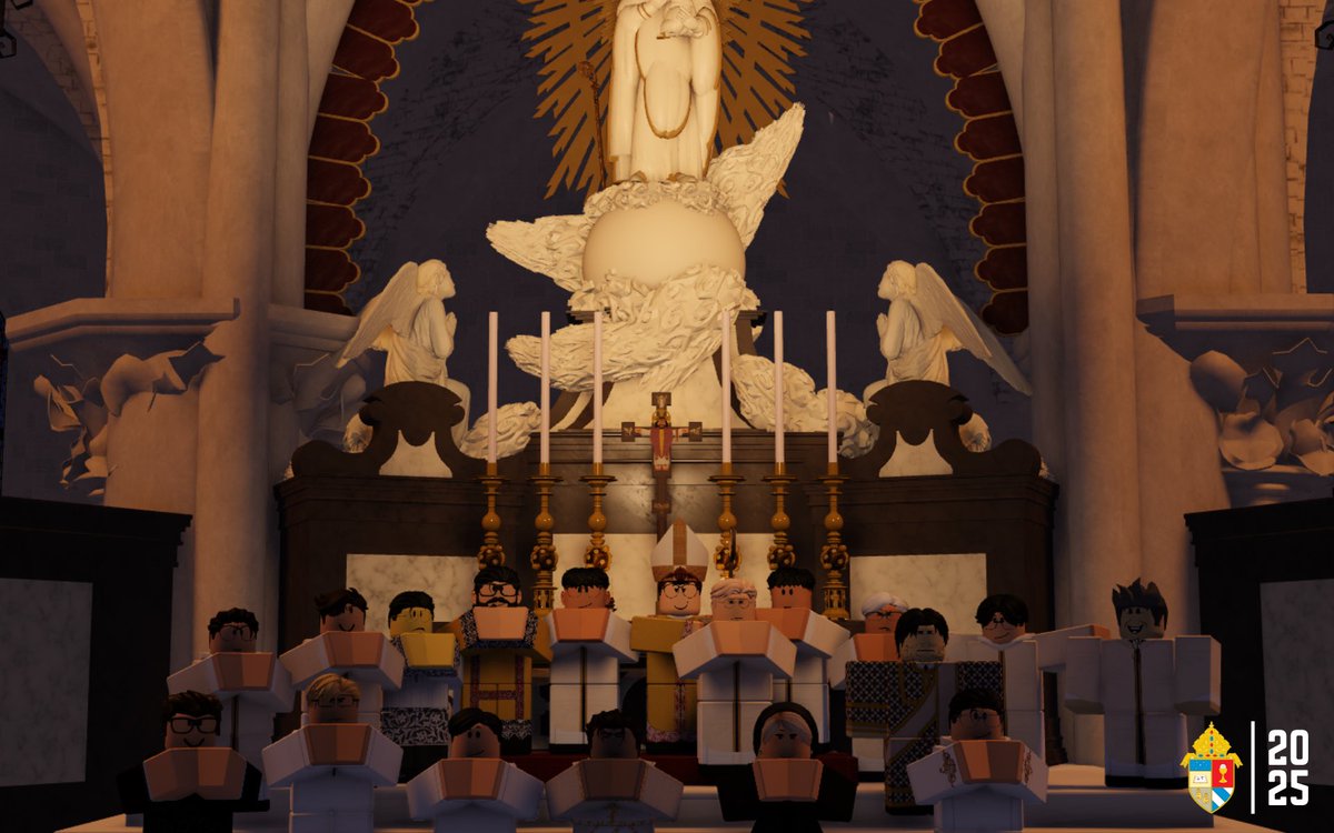 With praise and thanksgiving to Almighty God, three deacons were ordained to the Sacred Order of Presbyters by Bishop Vinh K. Nguyen at the Co-Cathedral and Minor Basilica of Our Lady of Perpetual Help.
Congratulations to the newly ordained priests!
#AoRMedia #AoRobloxCatholic