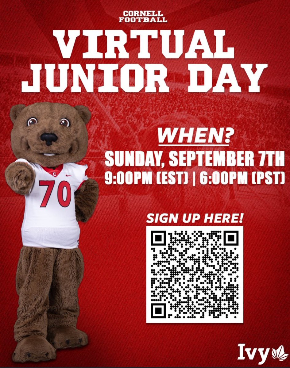 Thank you <a href="/BigRed_Football/">Cornell Football</a> and <a href="/M_E_Miller/">Morgan Miller</a> for the junior day virtual visit!

<a href="/CoachWatersIII/">Coach Billy Waters</a> <a href="/BakariBlunt/">Coach Kari</a> <a href="/ActonRevsFB/">Acton Boxborough Football</a> <a href="/b2c_training/">B2C Training “Perfect Ya Craft”</a>