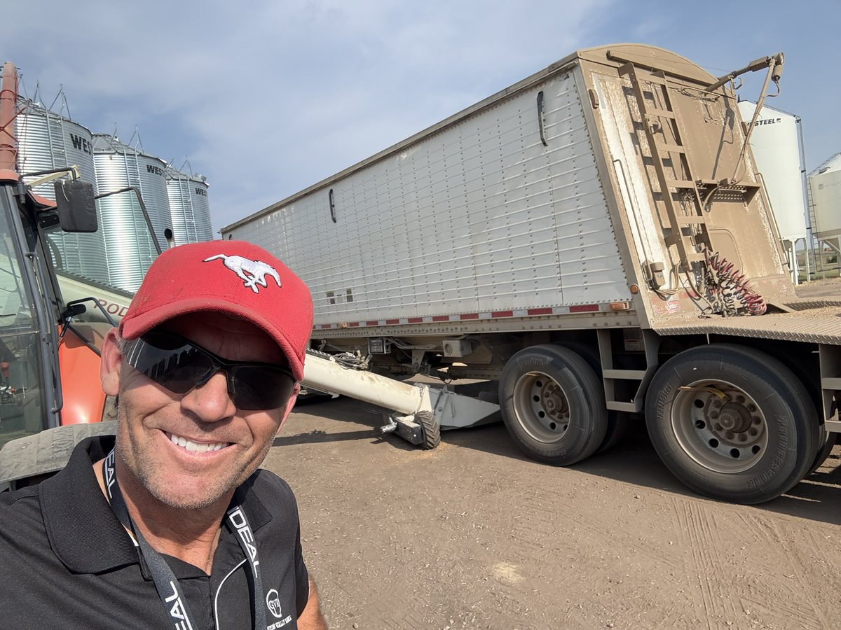 Just out here farming on Labour Day!

#GoStamps