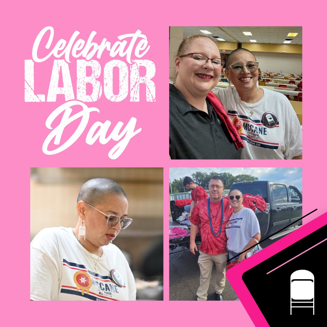The Henryetta  #LaborDay Parade is one of my favorite events to attend. I have always been proud to be part of a union &amp; it's always a good time with my union brothers &amp; sisters around. Unions make this country and state a better place to work &amp; live.