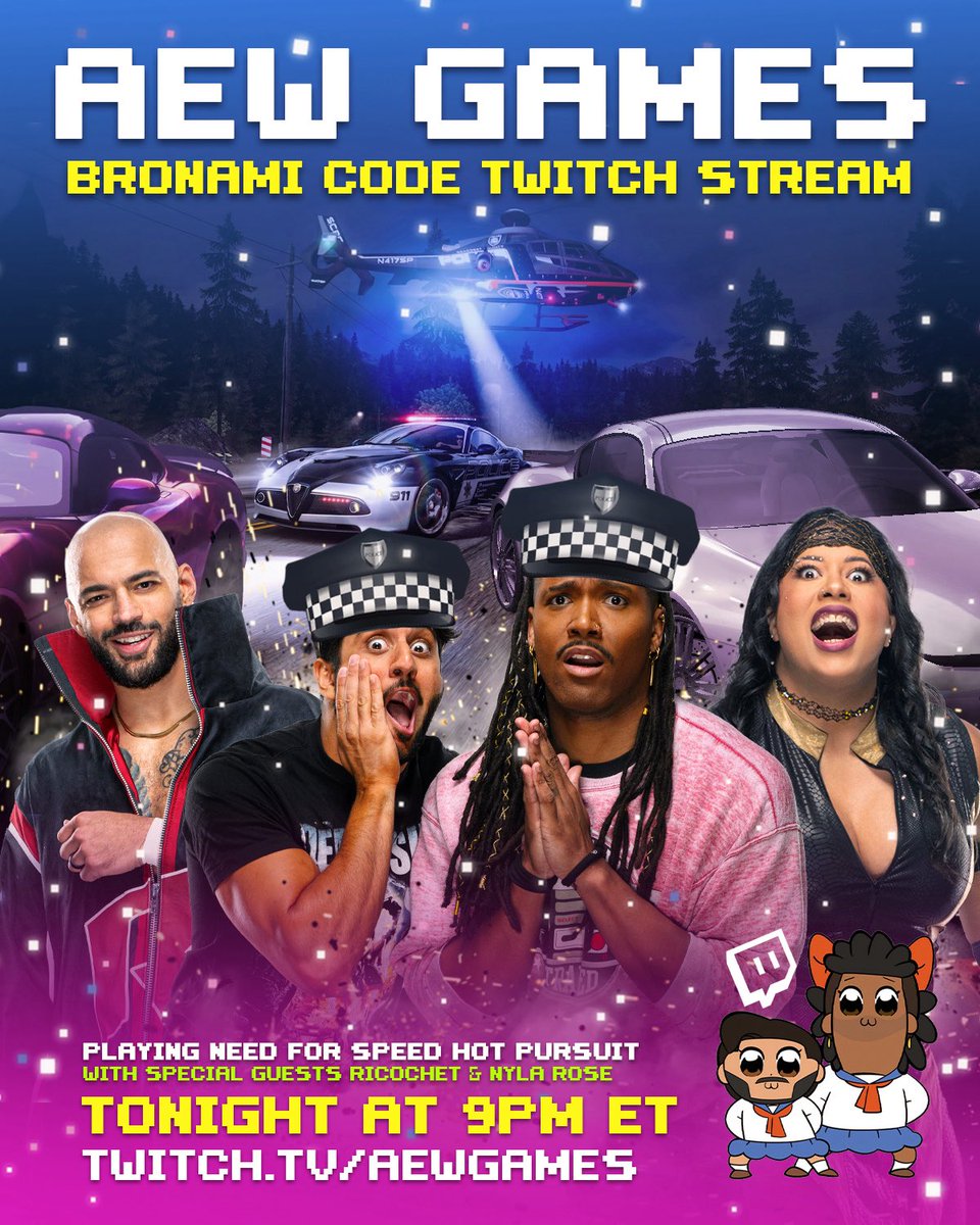 TONIGHT twitch.tv/aewgames