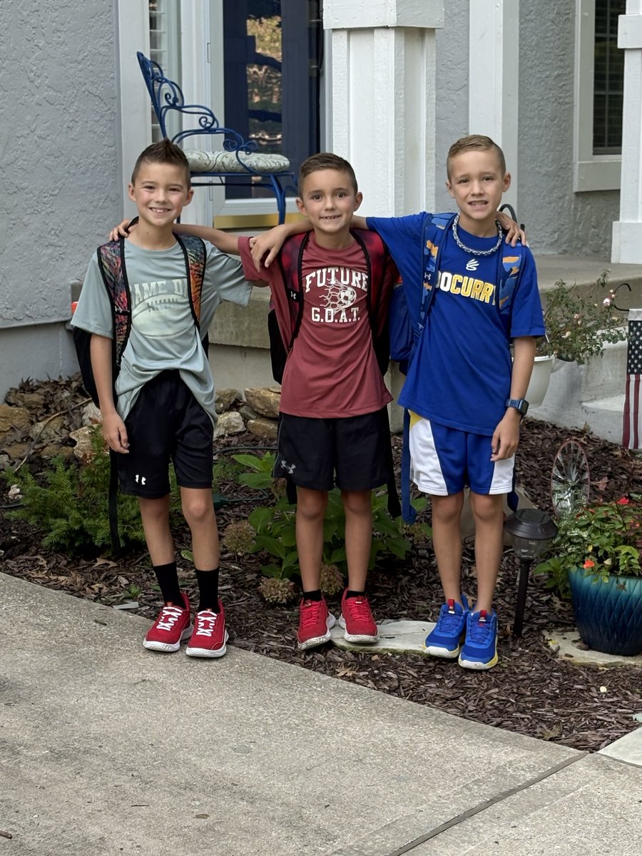 September is birthday month. For the next 23 days we have an 8-year-old and 2 9-year-olds.  Little easier now compared to when they were 1 and 2