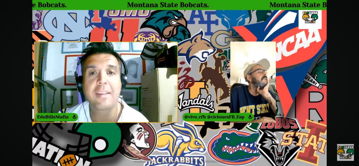Coollege Nation (@coollegenation) on Twitter photo Ya disponible el top 10 que <a href="/Vivo_CFB/">Vivo el College Football</a> y <a href="/EduBillsMafia/">EduBillsMafia🦬💨</a> han realizado del nivel <a href="/NCAA_FCS/">NCAA FCS Football</a>.
¿Alguien pondrá en jaque la hegemonía de las Dakotas y las Montanas?
Antuan y Edu creen que sí…
youtube.com/live/rYnsEMEAM…
#BeTheCoolest🏈 Ya disponible el top 10 que <a href="/Vivo_CFB/">Vivo el College Football</a> y <a href="/EduBillsMafia/">EduBillsMafia🦬💨</a> han realizado del nivel <a href="/NCAA_FCS/">NCAA FCS Football</a>.
¿Alguien pondrá en jaque la hegemonía de las Dakotas y las Montanas?
Antuan y Edu creen que sí…
youtube.com/live/rYnsEMEAM…
#BeTheCoolest🏈