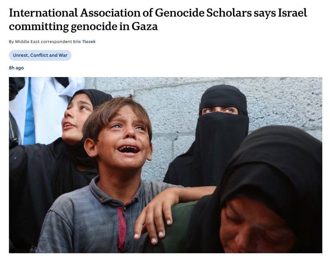 There are no more excuses. 

There is nowhere to hide. 

This is a genocide being committed by Israel against the people of Gaza. 

The answer must be immediate sanctions and an end to the two-way weapons trade. 

Today.